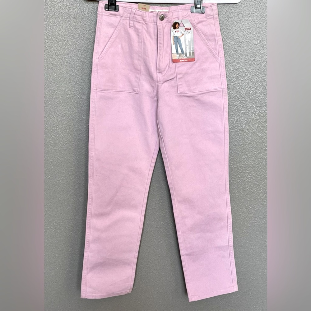Levi’s Girls Ribcage Straight Ankle Jeans-Size 12 Reg-NWT
